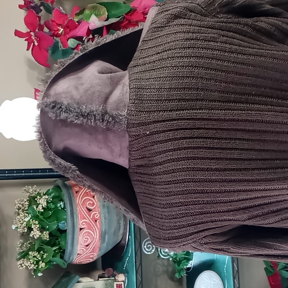 Faded Glory Sherpa Sweater Jacket - Picture 6 of 15